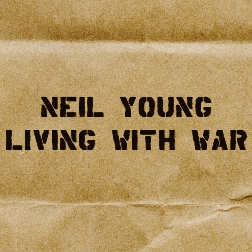 Cover Art for Living with War Album by Neil Young
